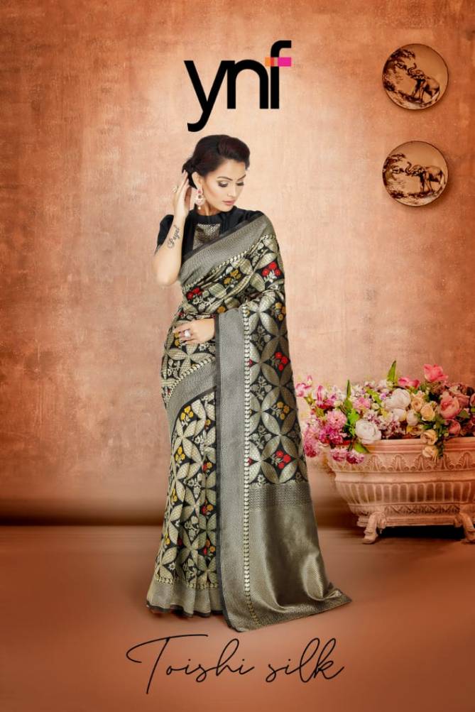 Ynf Toishi Festive Wear Designer Fancy Poly Silk Saree Collection